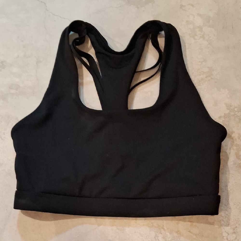 Black Sports Bra